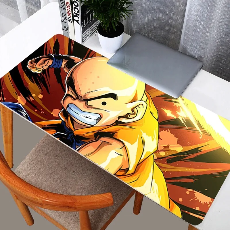 DBZ Dragon Ball Krillin Mauspad Kawaii Gaming Zubehör Notebook Computer Geschwindigkeit Mini Pc Gamer Tastatur Schreibtisch Matte Mousepad