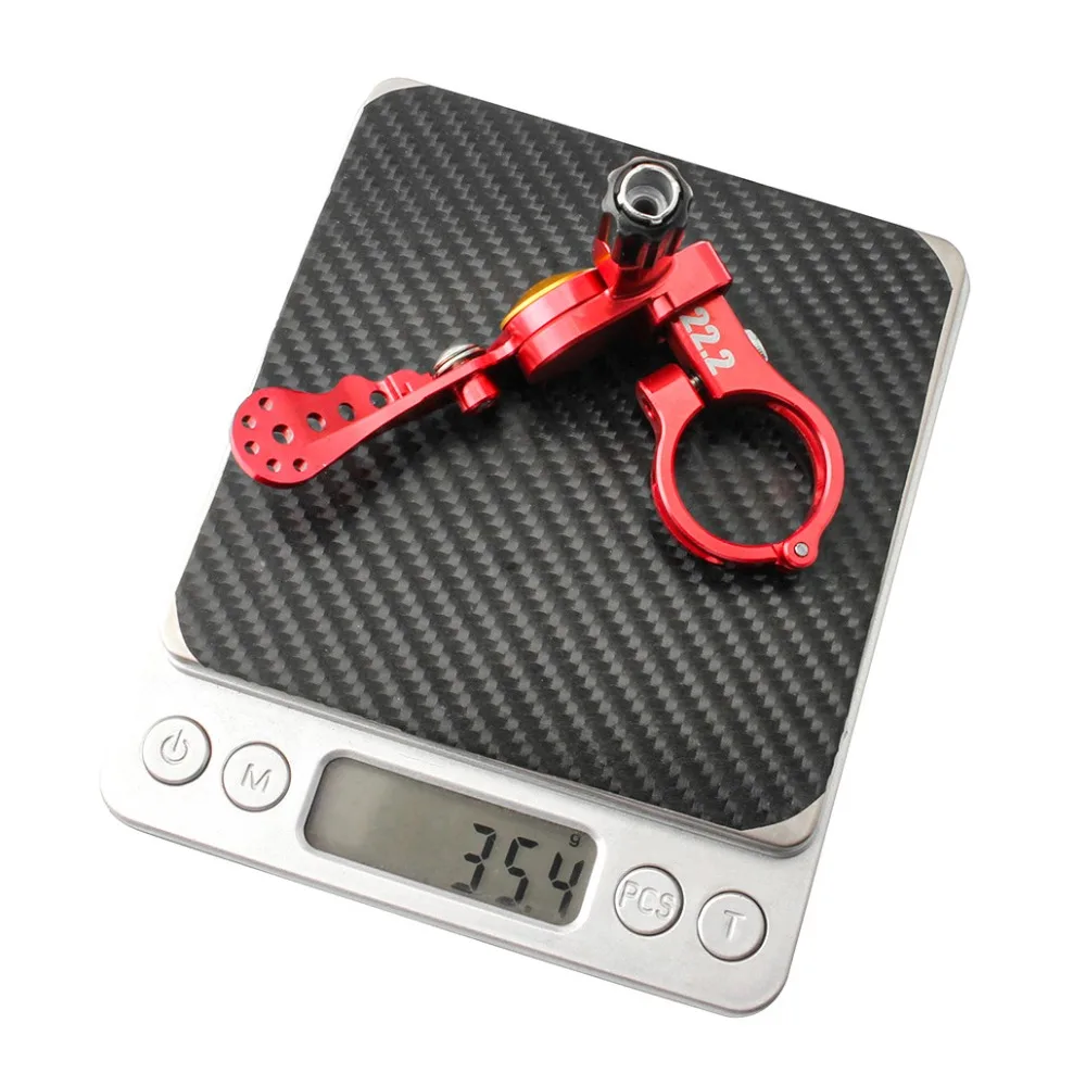 

22.2mm/24mm Bicycle Seatpost Remote Controller Adjustable Aluminium Alloy MTB Dropper Seat Post Lever Light CNC