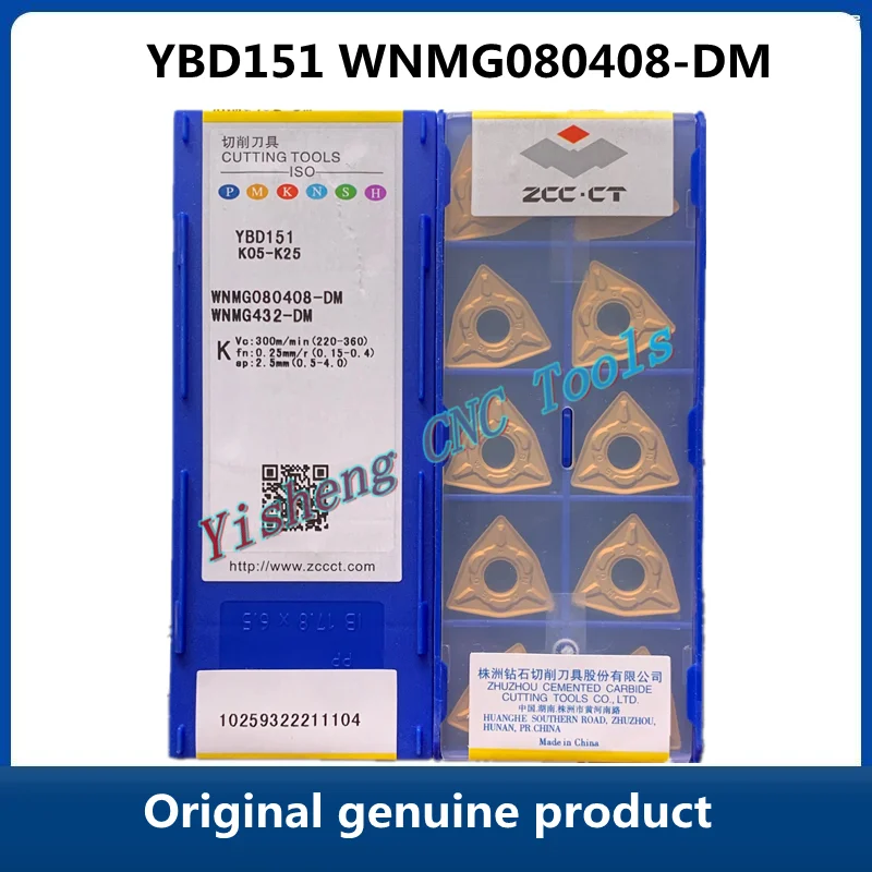 ZCC CT   WNMG080408-DM YBC151 YBM251 YBC152 YBC252  YBC251  YBD151  YBC351 YBM253  YBC352 YB6315   YBG202