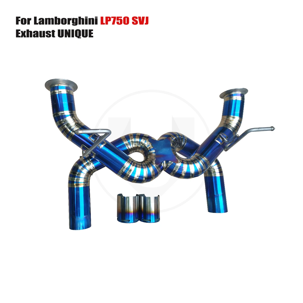 UNIQUE for Lamborghini Lamborghini Lp750 V12 6.5L titanium alloy Catback high-performance exhaust system catless downpipe