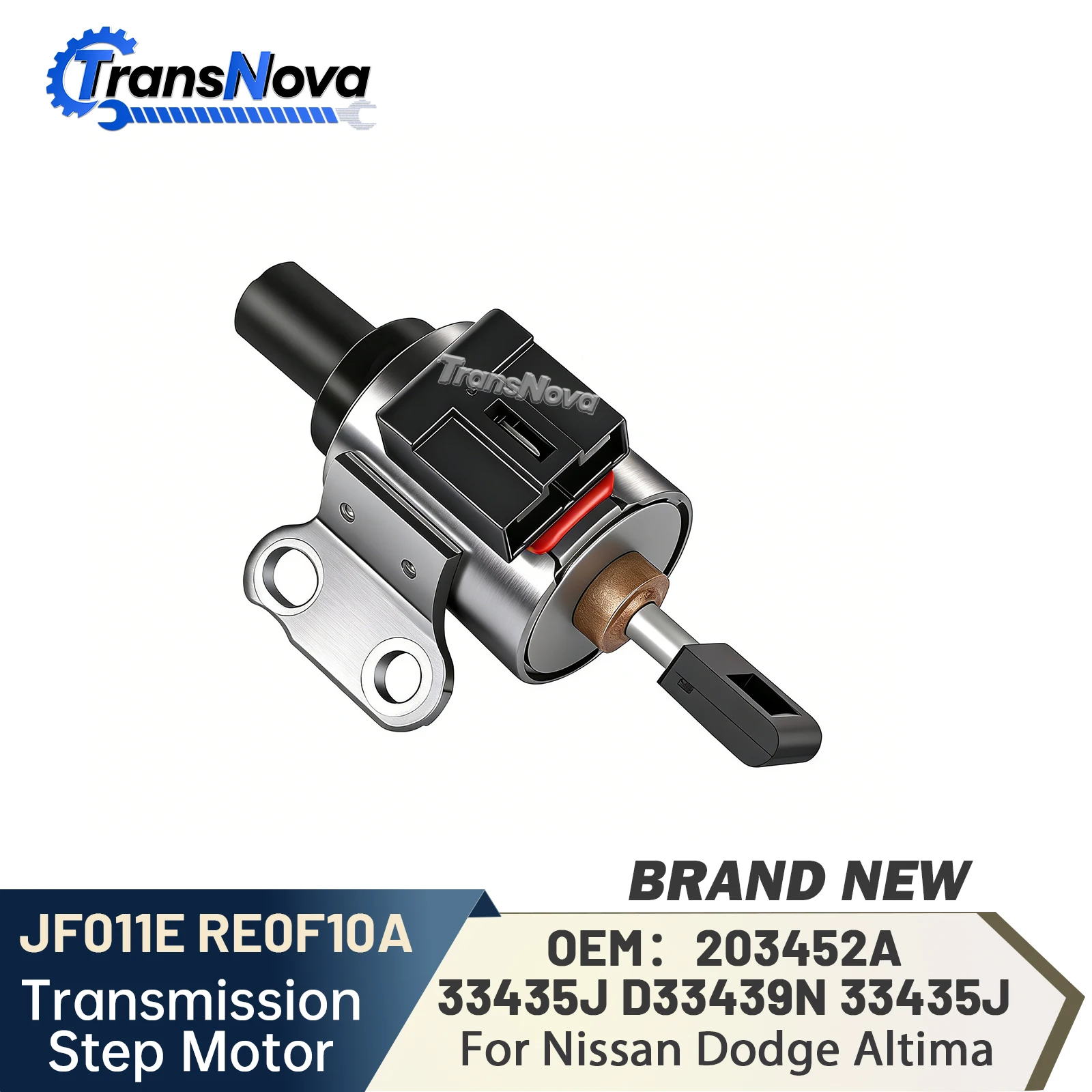 

TransNova New Transmission CVT Stepper Motor JF011E RE0F10A 203452A 33435J D33439N for Nissan Altima Sentra Dodge Jeep Car Parts