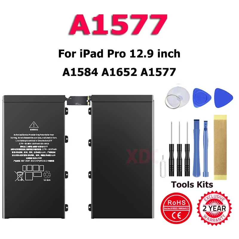 Bateria For IPad Pro 12.9 Inch A1584 A1652 A1577 Send Accompanying Tool