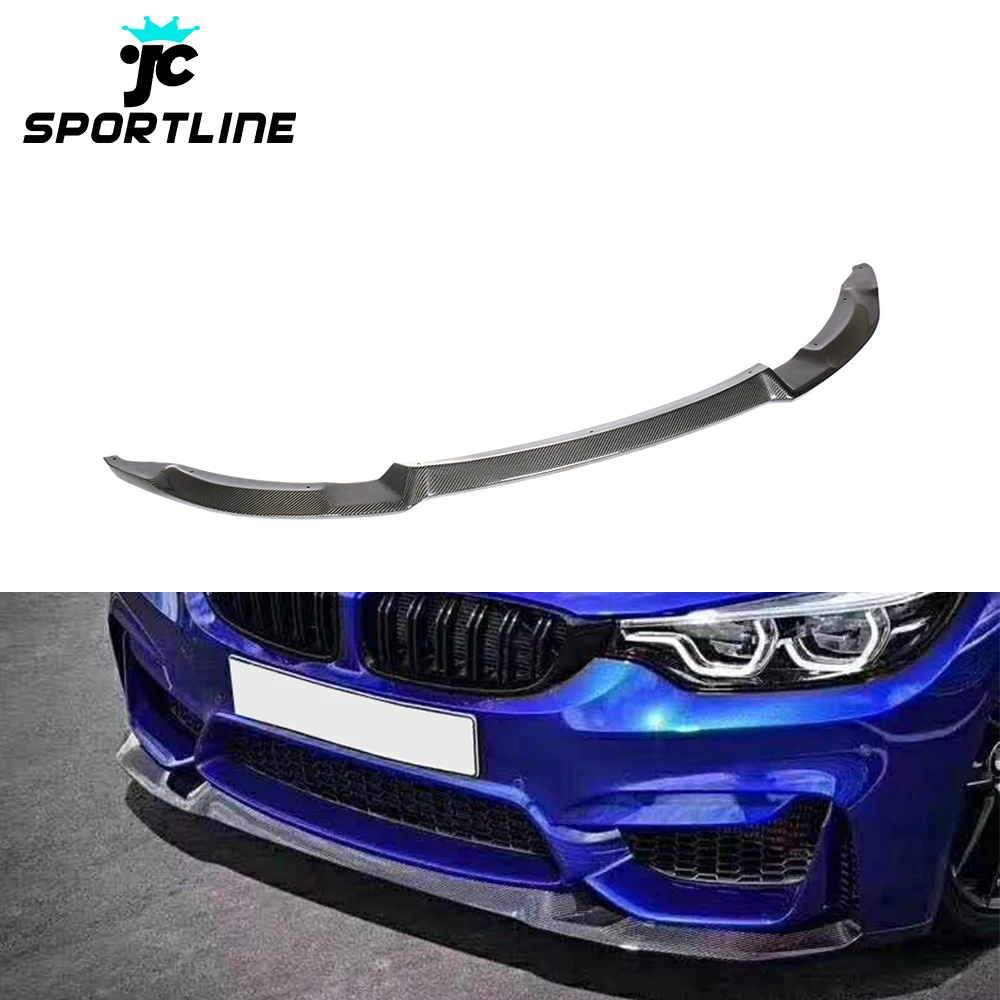 

Carbon Fiber M4 Front Lip Splitter Spoiler for BMW F82 F83 M4 F80 M3 2014 - 2019