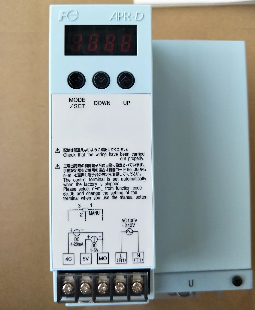 

FUJI Electric FA 1-фазный регулятор мощности переменного тока RPDE2100-T 100-240V 50/60HZ 100A