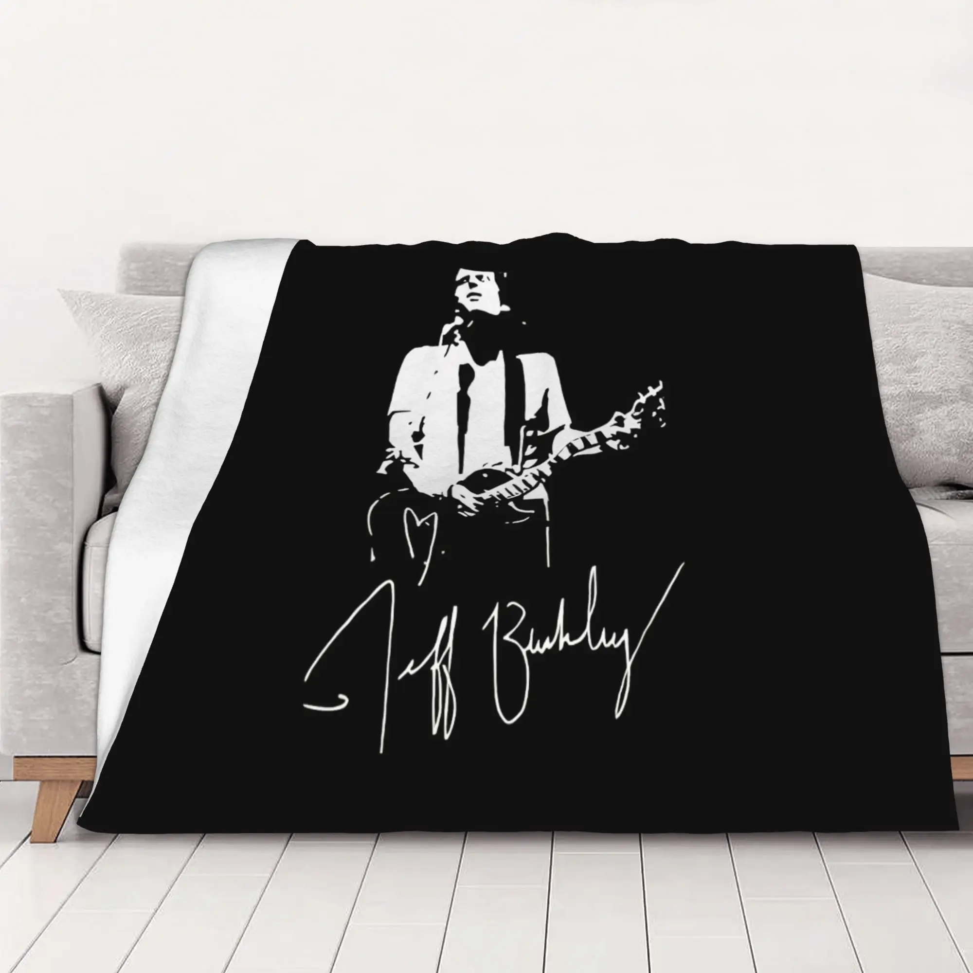 1PC home Cute Room Decor Jeff Signature JB Blanket Throw Blanket Jeff Beck Novelty Warm Blanket All Season