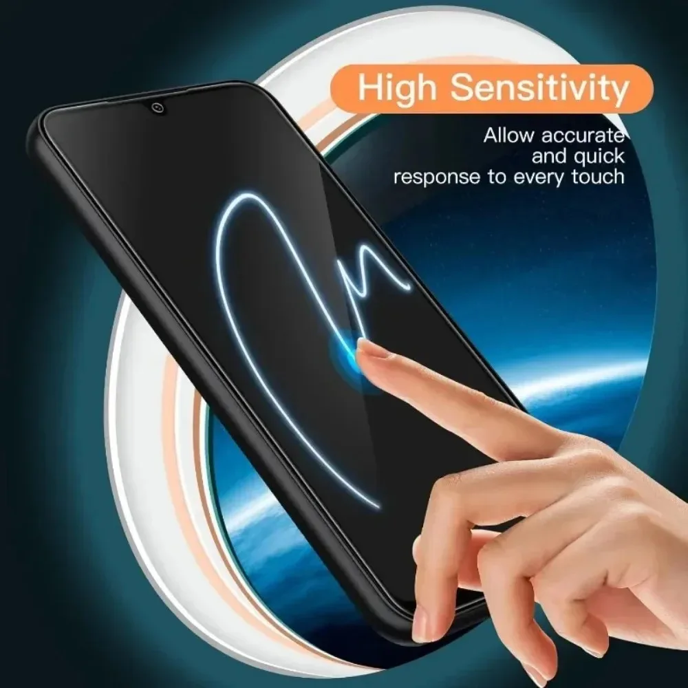 3Pcs Matte Tempered Glass for Realme 9 8 7 6 Pro 8i 7i 9i 4G Screen Protector for Realme 10 5G 10S 10T 11X 12 Plus Glass