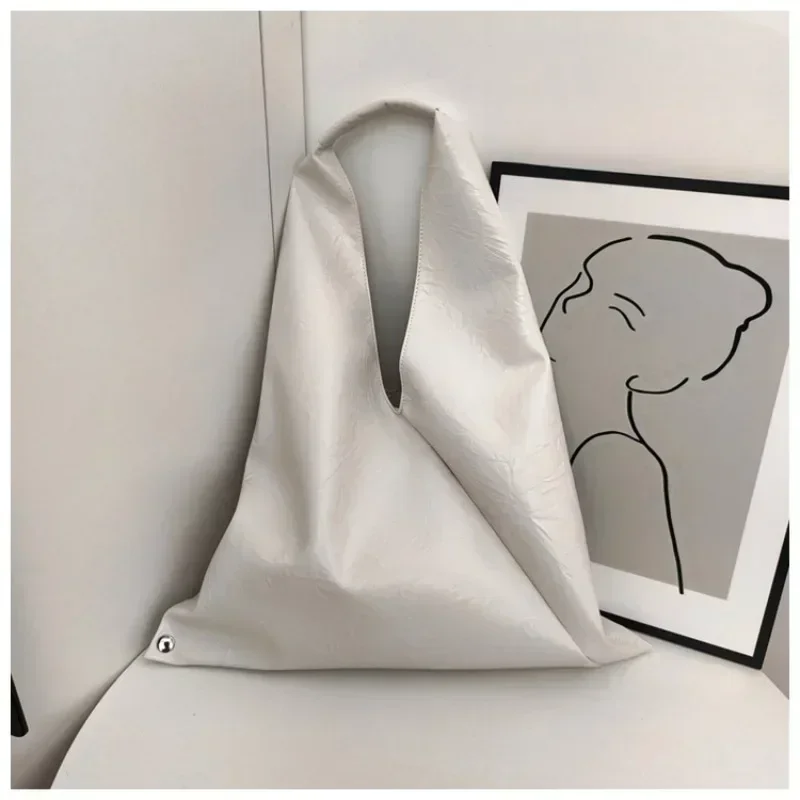 Relaxing and Lazy Style Large Tote Bag 2025 Large Capacity solid colors Sewing Women's Bag Premium Shoulder Bag