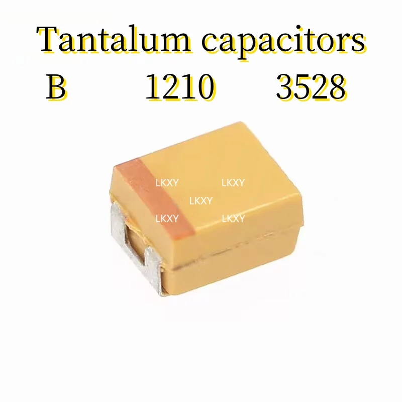 20 Stks/partij Smd Tantaal Condensatoren B 3528(1210) ± 10%(K) 6.3V/10V/16V/20V/25V/35V/50V 1Uf/2.2Uf/3.3Uf/4.7Uf/10Uf/100Uf