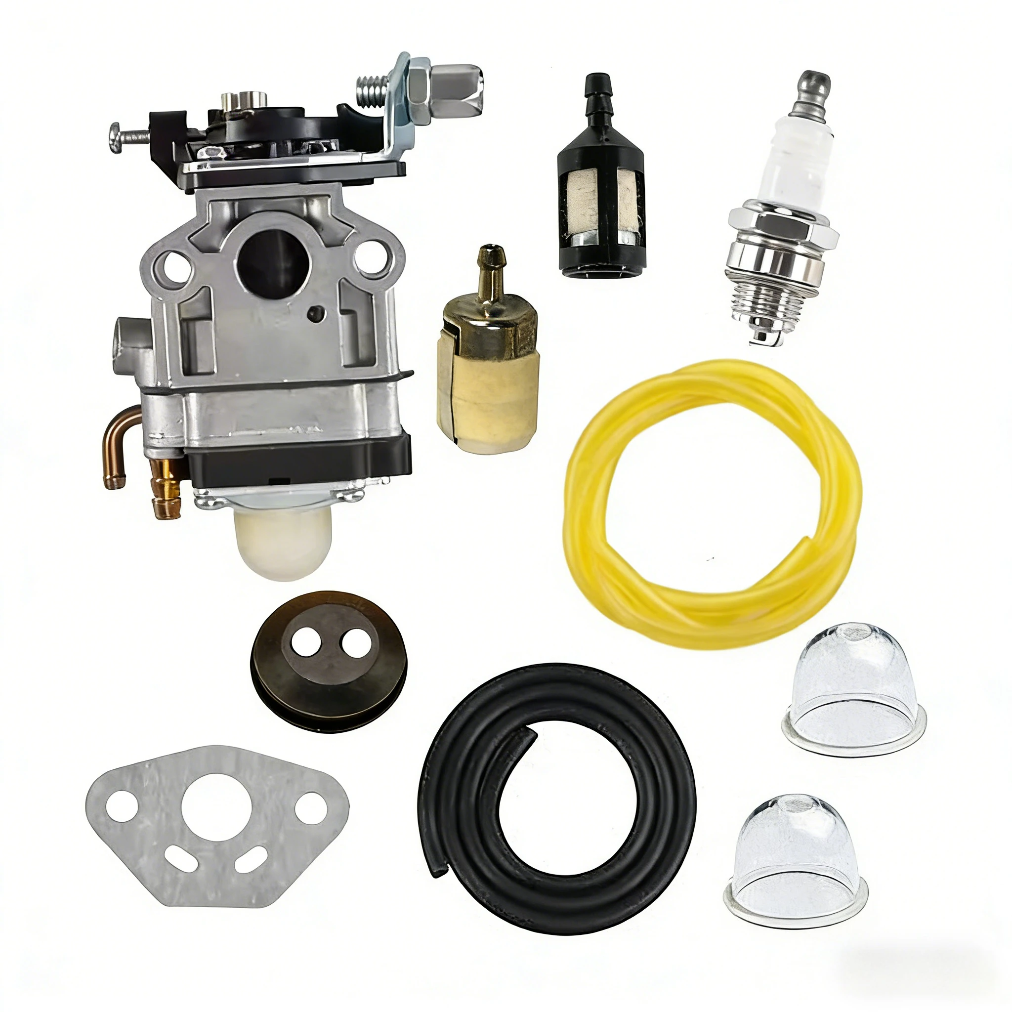 

Подходит для карбюраторов Kawasaki, Robin, Walbro 1E34F, 1E36F, TU26, TL26, 26cc, 33cc, TH23, TH26, TH34.