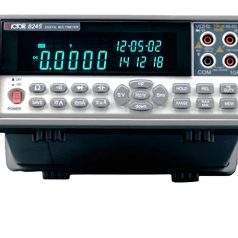 Victor 8245 VC8245 4 1/2 Bench desktop display with high precision digital MULTIMETER Ture RMS with USB interface