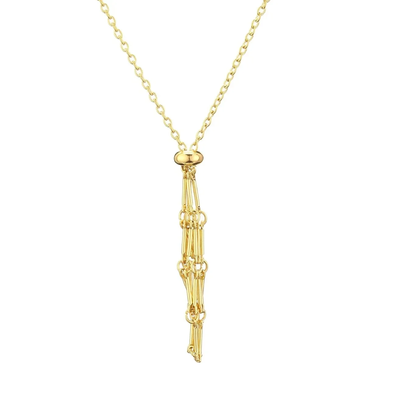 2026 جديد قابل للاستبدال كريستال الحجر الخام صافي المنسوجة شبكة معدنية قلادة الخيزران قلادة سترة سلسلة تعديل الجمالية الفاخرة #4