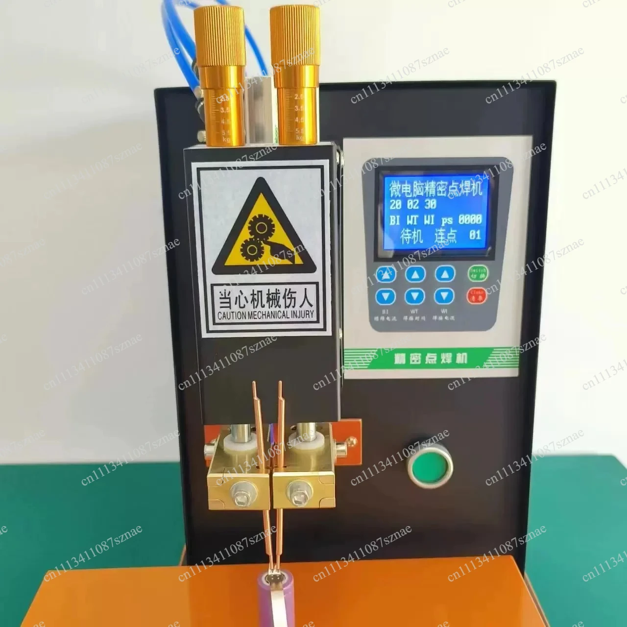 ZHY-2118 Battery Butt Welding MachinePneumatic Pulse Battery Spot Welder 3KW Battery Pack Spot Welding