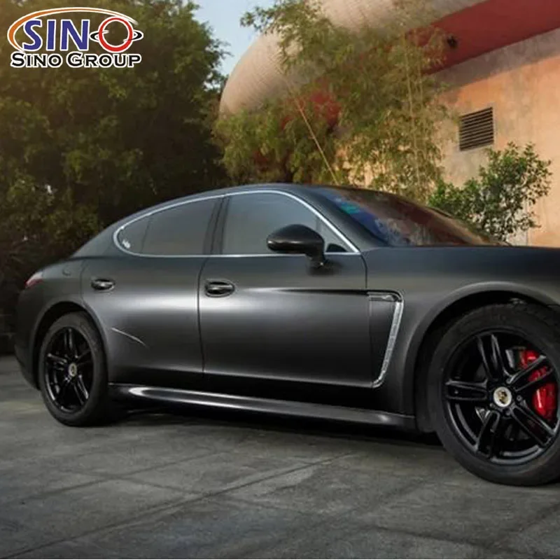 

Прямые продажи с фабрики Гуанчжоу, водонепроницаемые наклейки на кузов автомобиля, супер матовая черная автомобильная пленка, винил для автомобиля, винил