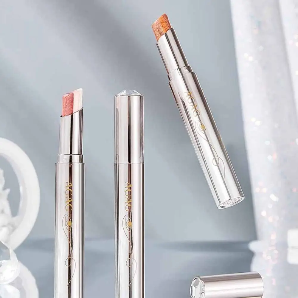 Body Glitter Highlighter 3 Colors Cream Eye-shadow Eye Shimmer Glitter Eye-Shadow Stick Long-Lasting Eye Makeup Tools Summer