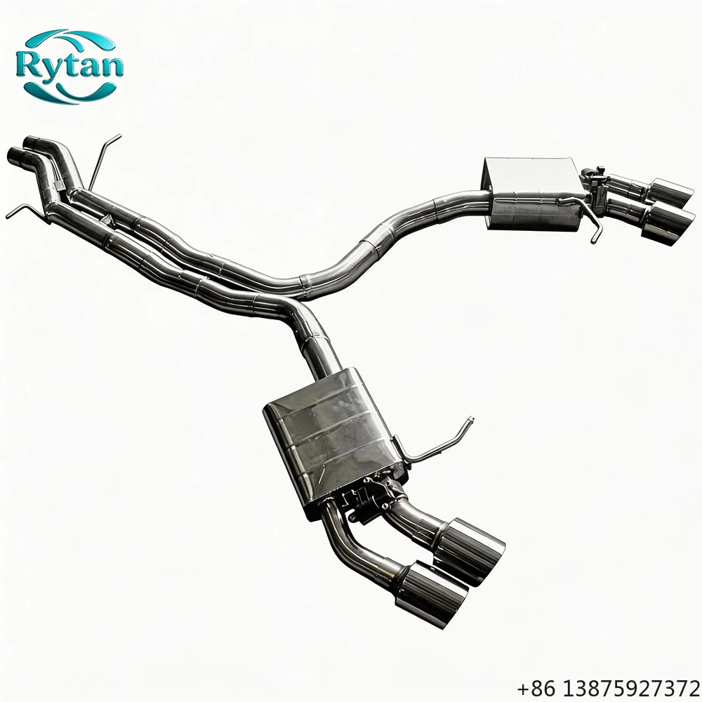 

Выхлопная система Rytan Valvetronic из нержавеющей стали 304 с клапаном, Catback, для 3.0T 2015 года