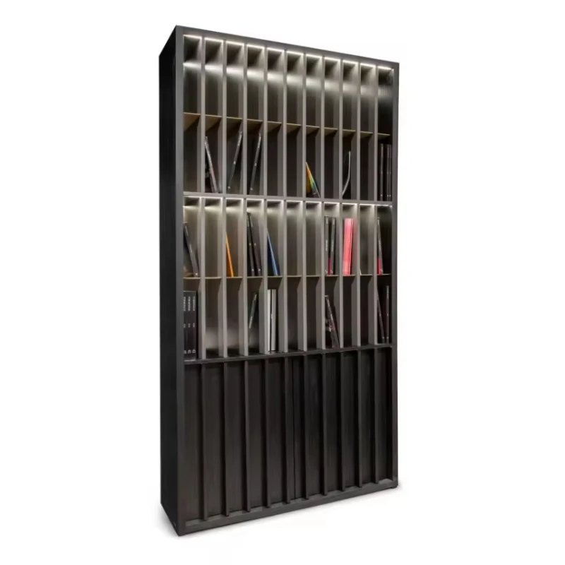 

Home solid wood storage rack home office modern bookshelf bookcase