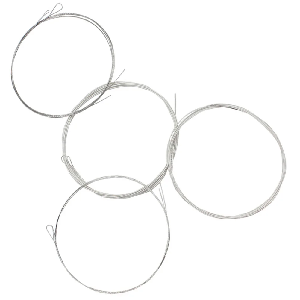 

1 Set Steel Mandolin Strings 8-String Set Enhanced Sound Quality Durable Universal Replacement Strings For Mandolin Instruments