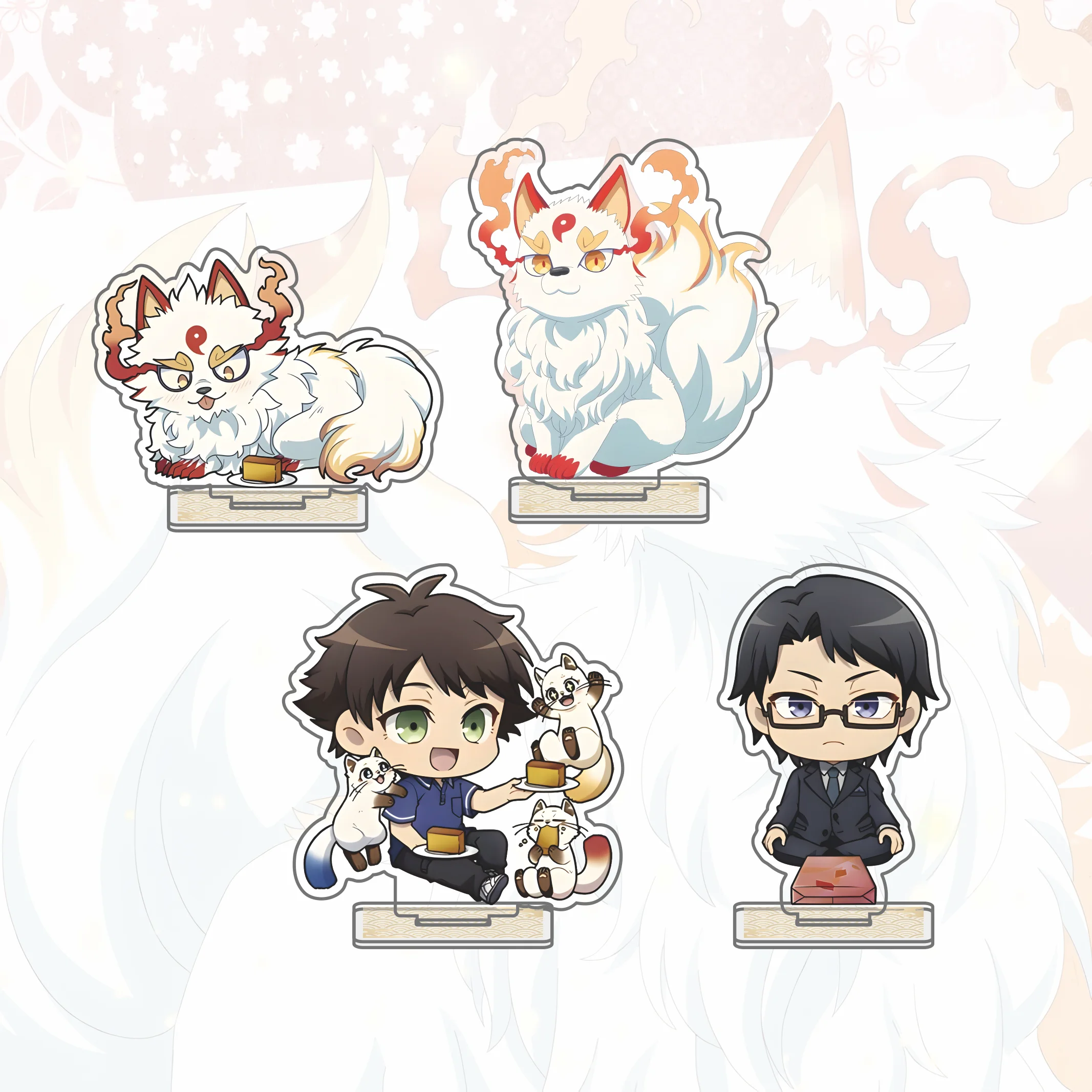 Kusunoki's Garden of Gods!Yamagami High Transparency Double-Sided Printed Acrylic Stand decoration gift,keychain 10cm
