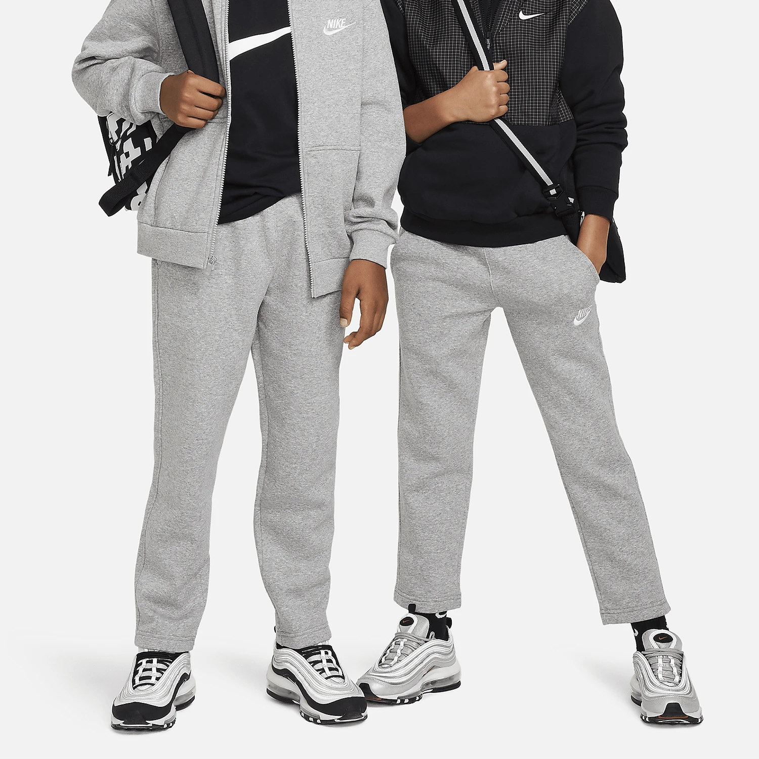 

Оригинальные молодежные спортивные повседневные брюки Nike с вышивкой и прямыми штанинами FD3010-063