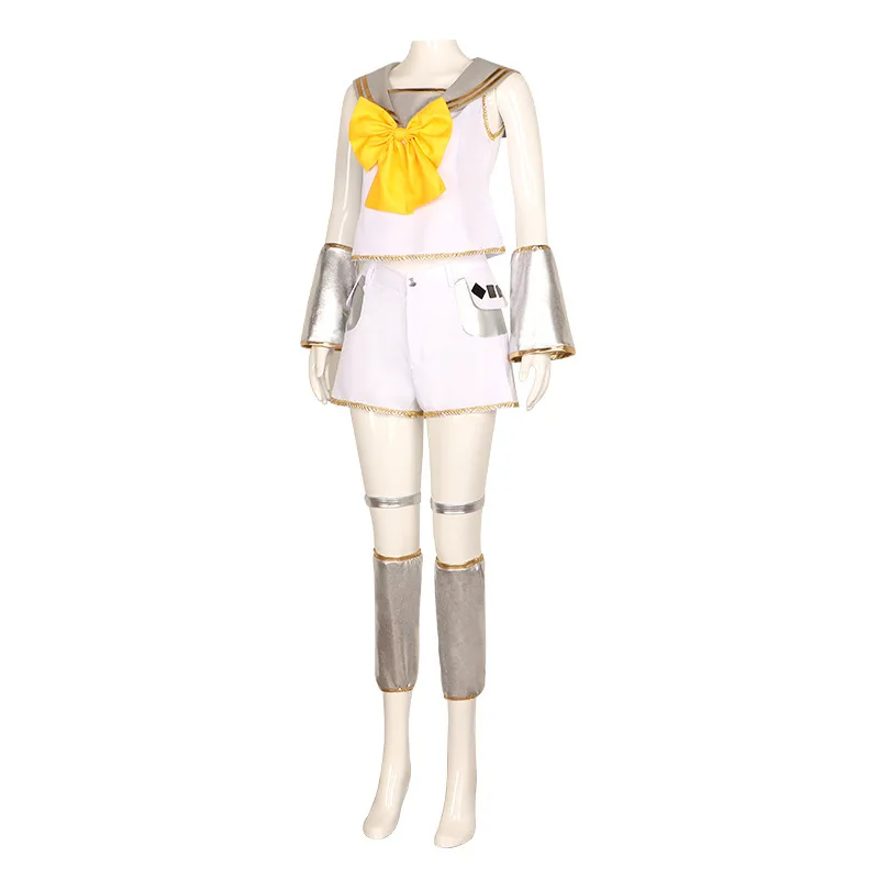 

Gat Cosplay Costume orm loween Stage Performance Anime Mirror Twin Sailor Outfit Women's Traditional Chinese Costume