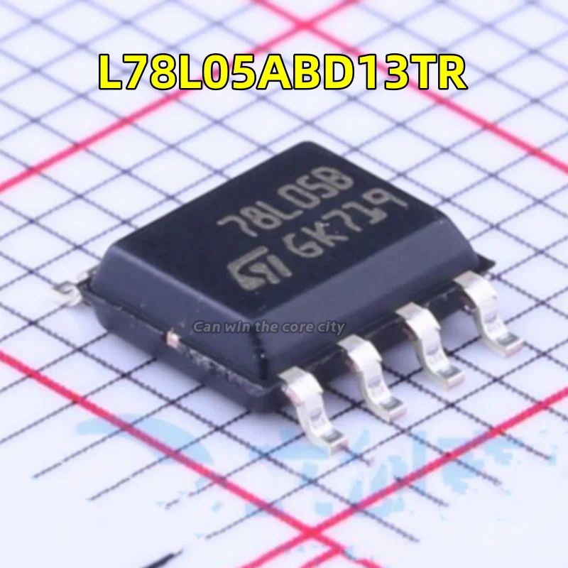 

1-100 PCS/LOT New L78L05ABD13TR L78L05AB Linear Regulator chip patch SOP-8 original