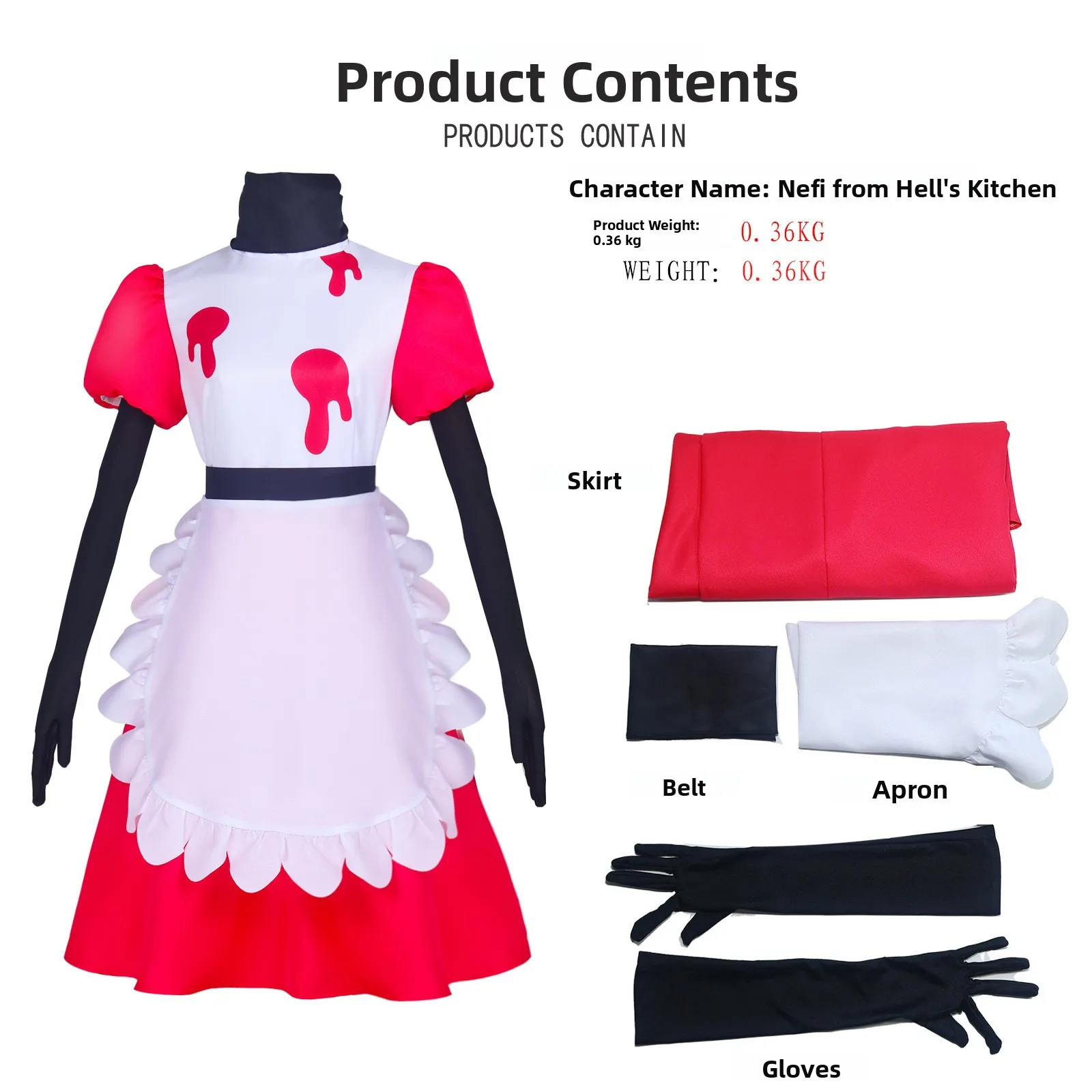 

Hell's Kitchen Nefertiti Cosplay Costume loween Costume Eaby Cross-Border Women's Traditional Ethnic Stage Performance Wear