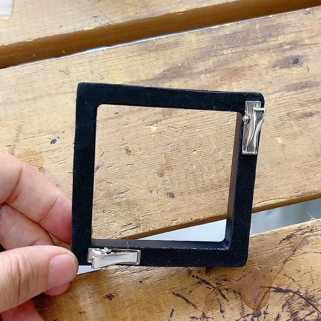 

Alice Tendo Black Square Hair Clip - Cosplay Prop Hair Accessory