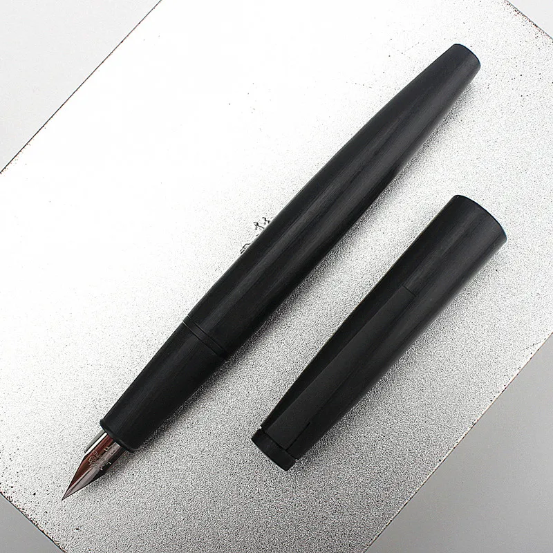 Jinhao 80 Matte Black Metal Fountain Pen Titanium Black EF/F/0.3MM Nib Black Clip Business Office Writing Gift