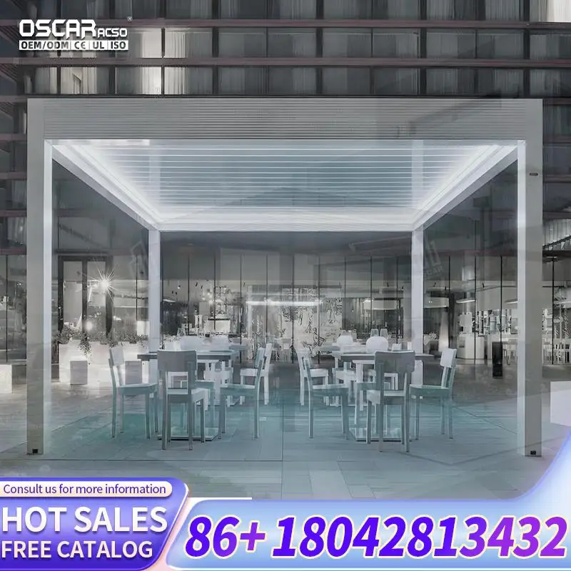 Modern Square Tube Aluminum Profile for Pergola pergola