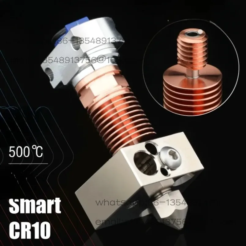 

Новый, улучшенный хотэнд NF Smart-CR10 V2.0 для экструзионной головки 3D-принтера Ender3/5 в наличии.