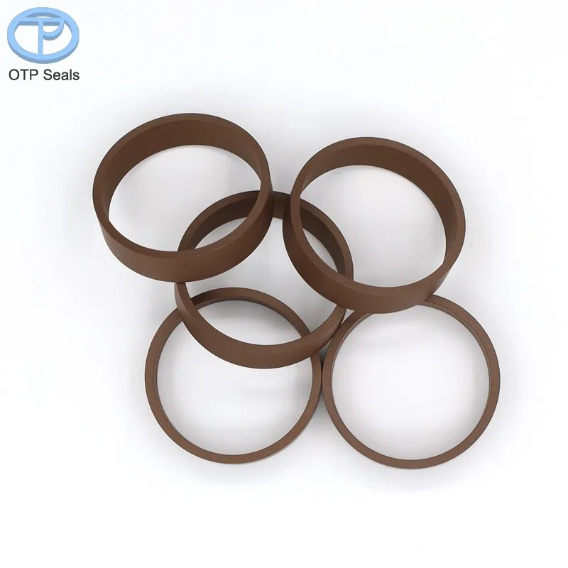 Guarnizioni di tenuta in PTFE Politetrafluoroetilene aggiungi rivestimento in polvere di rame Spessore Cuscinetti distanziatori Parte a forma Parti non standard Personalizzate