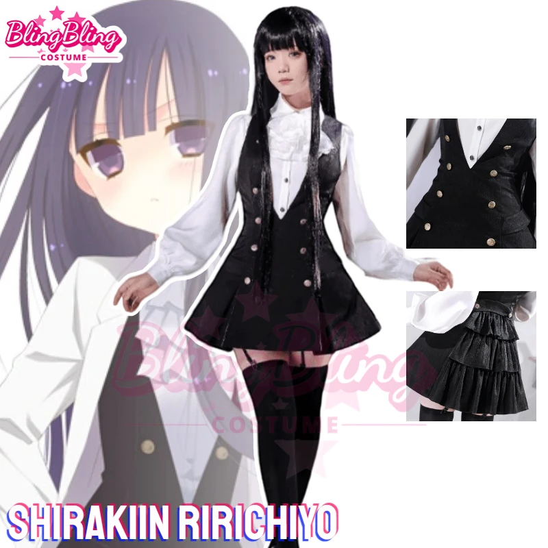 

Inu X Boku SS Shirakiin Ririchiyo Cosplay Costume Anime Inu X Boku SS Protagonist Cos Ririchiyo Halloween Women Costumes