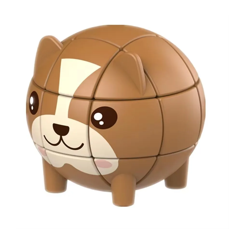 Urocze Kostki 3D z Zwierzętami Magiczne Kostki 3x3x3 Kostka Szybkościowa Zabawka Edukacyjna Pomysł na Prezent Urodziny Boże Narodzenie Zabawki dla Dzieci