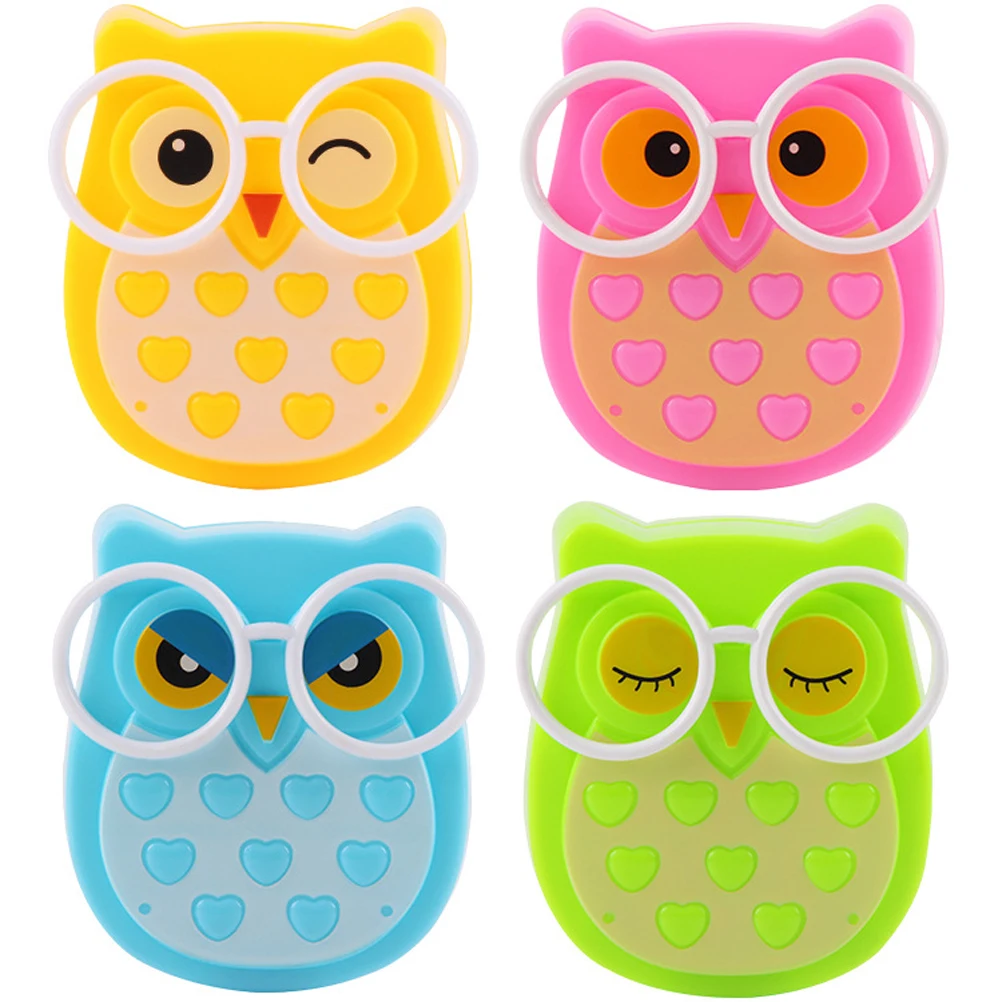 

2pcs LED Led Night Shape Auto Sensor Light Control Mini Portable Baby Bedroom Bathroom Owl Night Light Home Decor