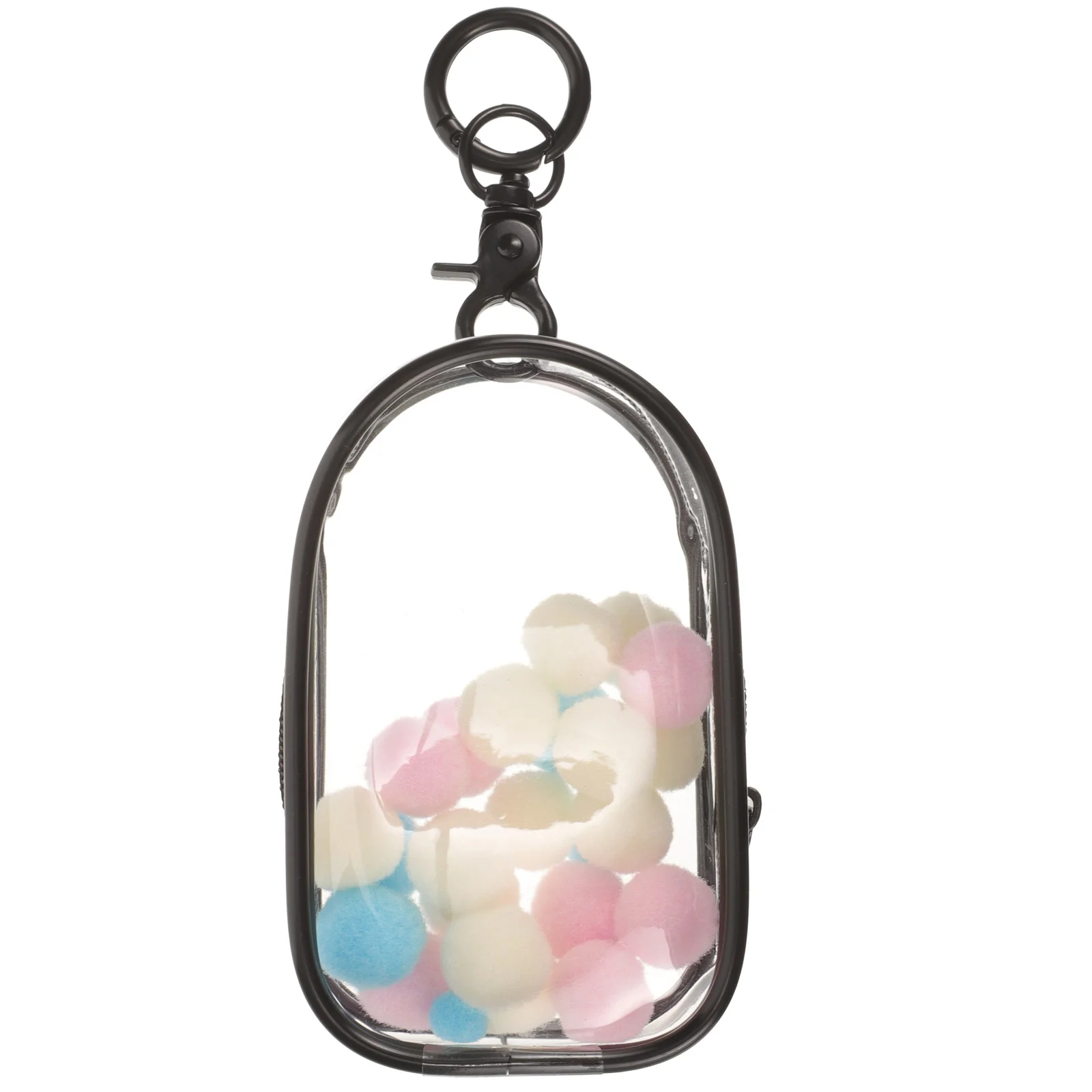 Capsule Closure Package Clear Figure Bag Small Storage Coin Purse Backpack Hanging Plush