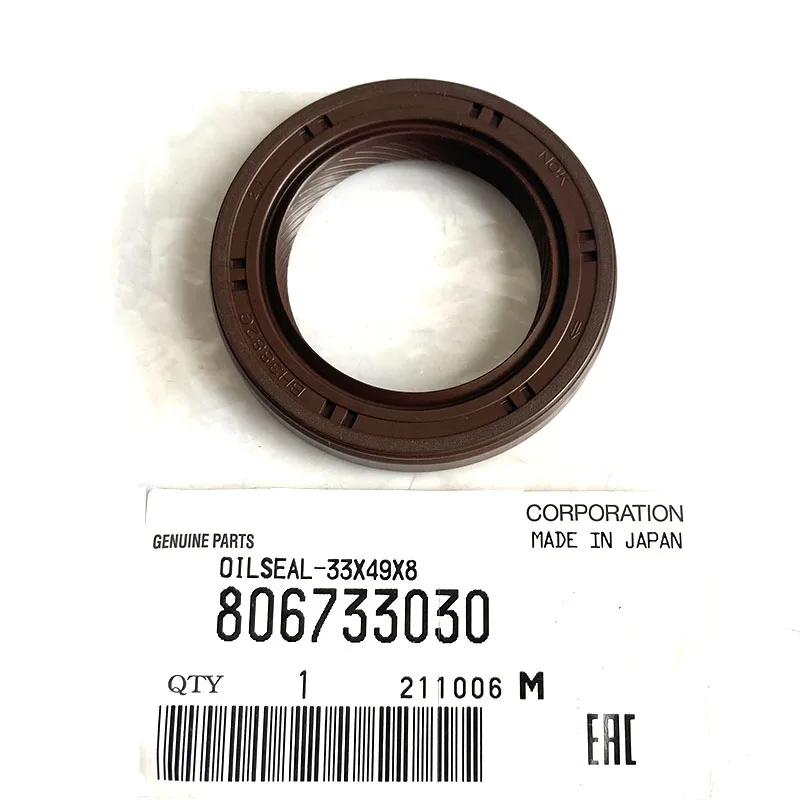 NBJKATO Brand New Genuine Front Crankshaft Seal 806733030 For Subaru Legacy Forester Outback