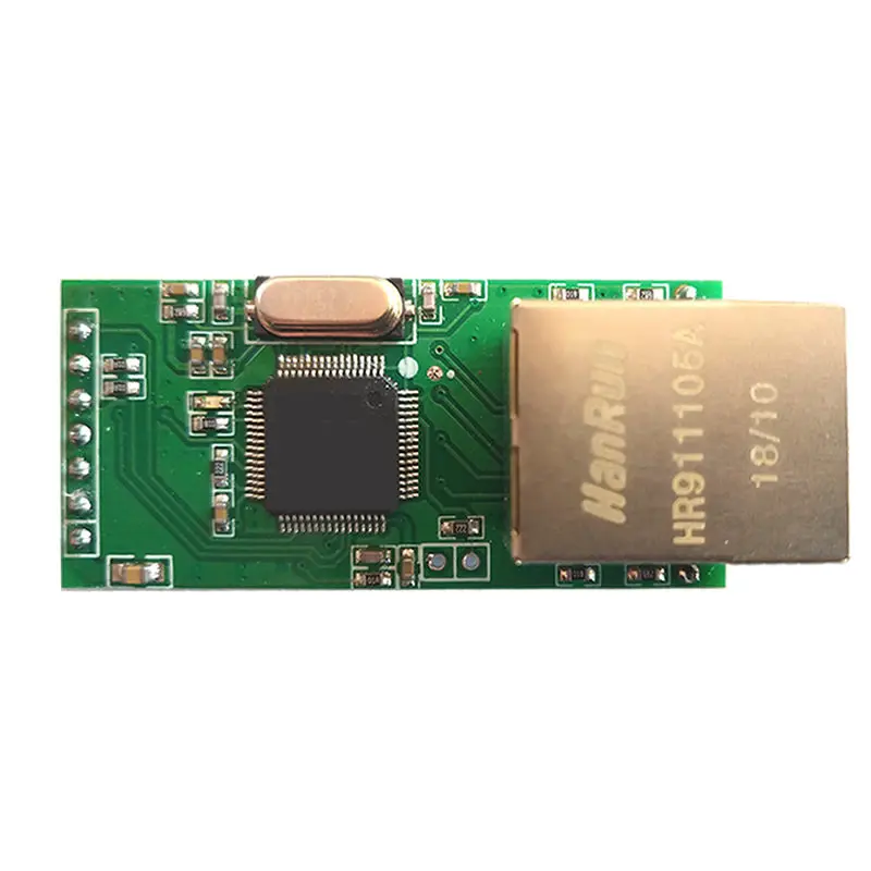 

Модуль Ethernet для последовательного порта, сетевой модуль MCU, сервер последовательного порта RJ45-TTL232