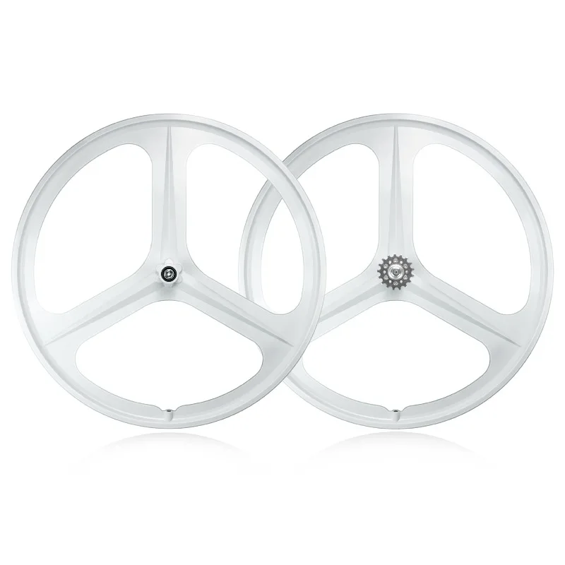 

700C rim road bicycle integrated wheel set, bicycle front and rear wheel hub