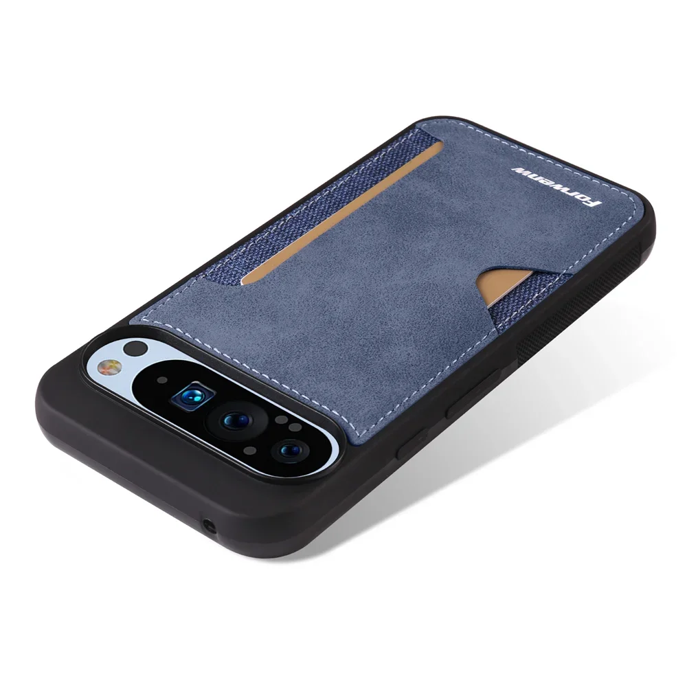Handyhülle für Google Pixel 11 10 Pro XL Retro-Lederhülle mit Kartenhalter und Brieftaschenfunktion für Google Pixel 10 Pro 9A 9 Pro XL – Detail 4