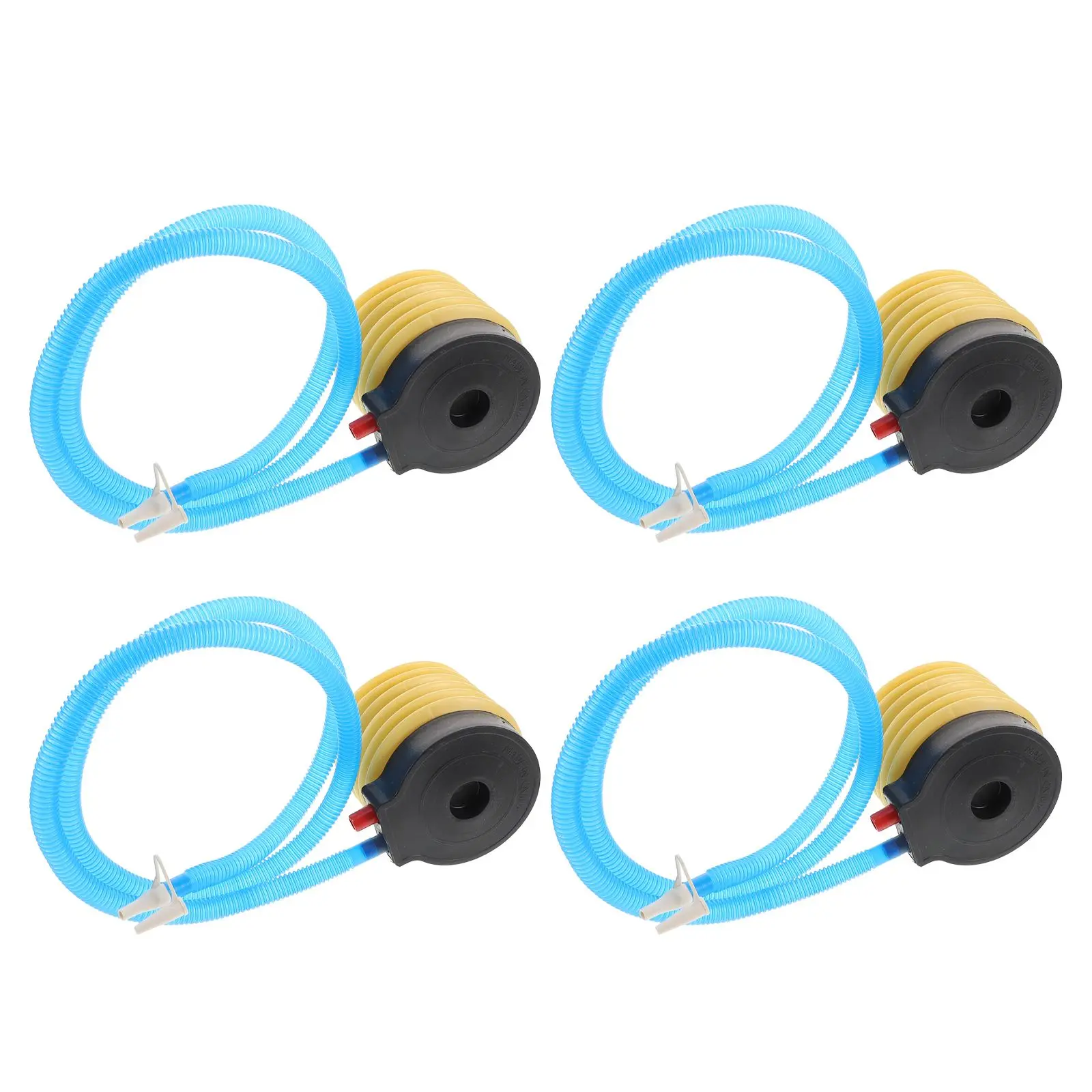 

4pcs Foot Pump Manual Inflator For Pool Mattress Balloon Ball Boat Inflatables Air Tools Outdoor Gear Durable Portable Multi