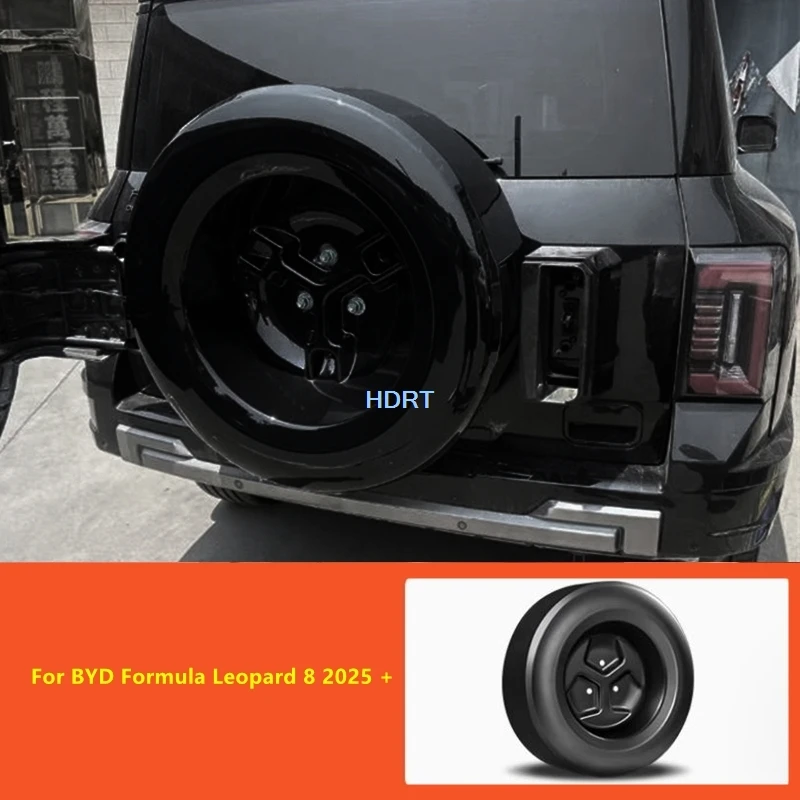 For BYD Formula Leopard 8/Denza B8 2025 + Car Style Protector Decoration Accessories Rear Trunk Tail Door Wheel Spare Tire Cover