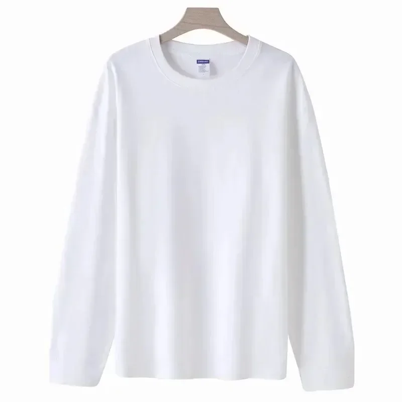Mens T Shirts Casual Long Sleeve Cotton Moisture Wicking Heavyweight Tees Tanks Classic Loose Fit Tshirts for Men