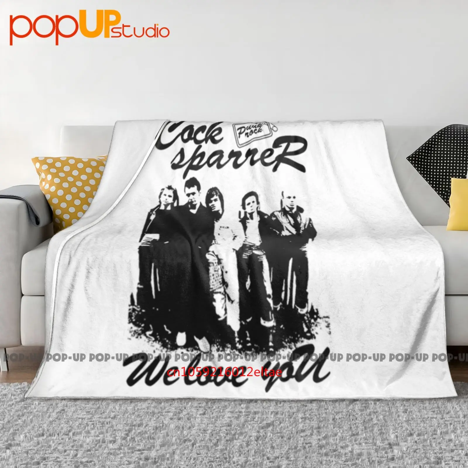 New Dtg Cock Sparrer We Love You All Ultra-Soft Blanket Quilt Winter Sofa Cover Bed Covers-image