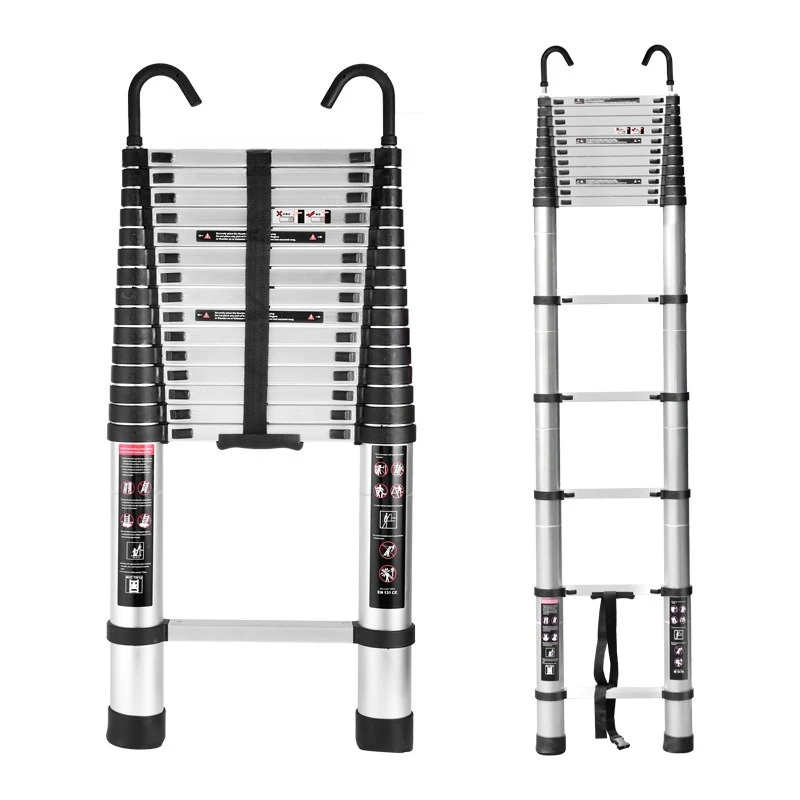 Escalera telescópica de 8 metros con gancho, cosas buenas para compartir, recomienda encarecidamente