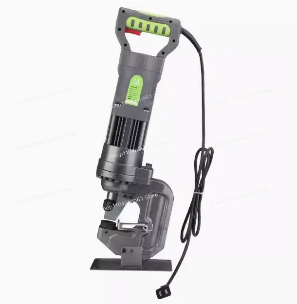 ماكينة ثقب هيدروليكية كهربائية 2000 وات زاوية قناة فولاذية خرامة فولاذية 3-12 مللي متر ماكينة ثقب لوحة حديد فولاذية محمولة سميكة