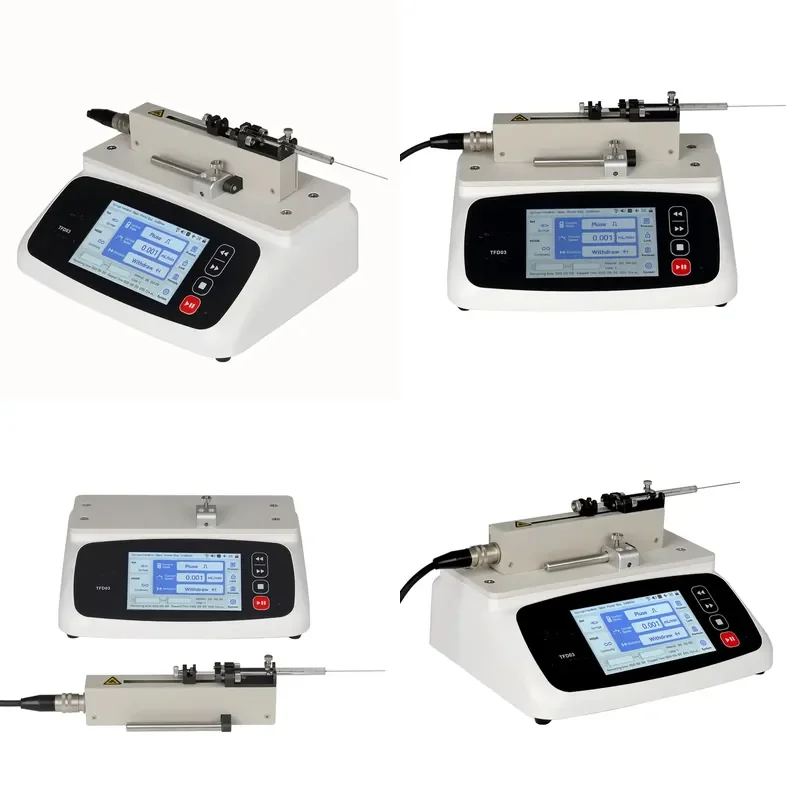 TFD03-01 Plastic Laboratory Syringe Pump 4mm Track Diameter Customizable OEM Support