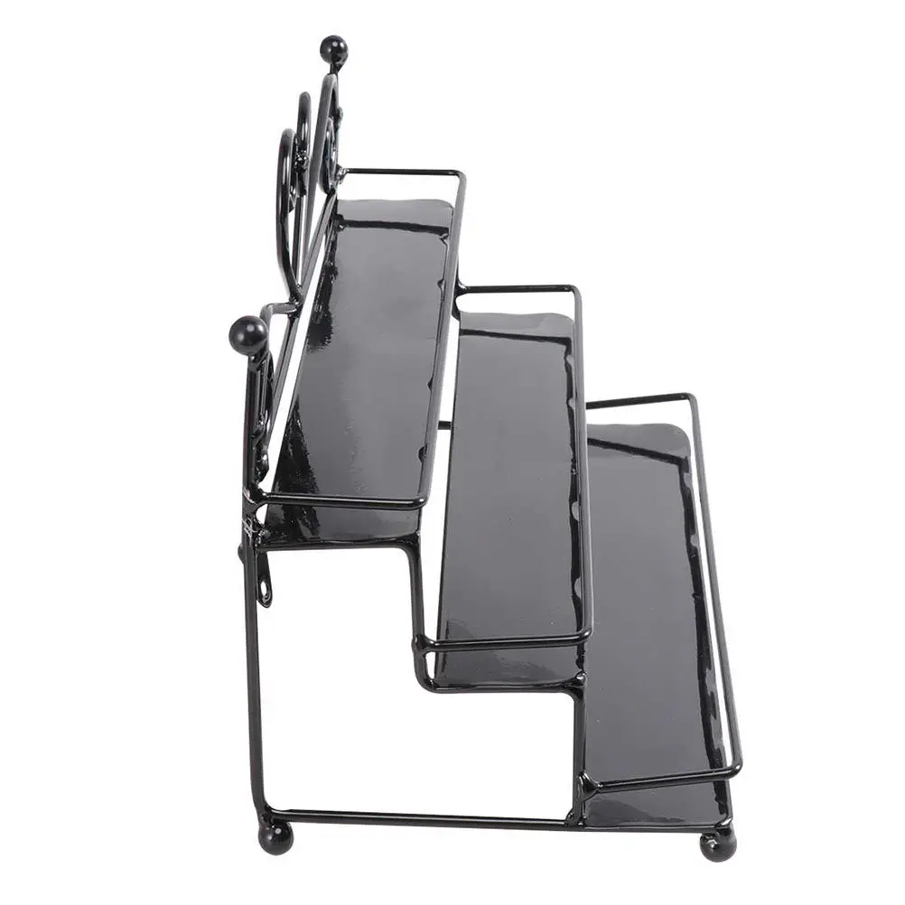 

1Pcs Multi-Layer Nail Polish Rack Heavy-Duty Iron Makeup Storage Holder Stylish Simple Design Organizing Rack for Home