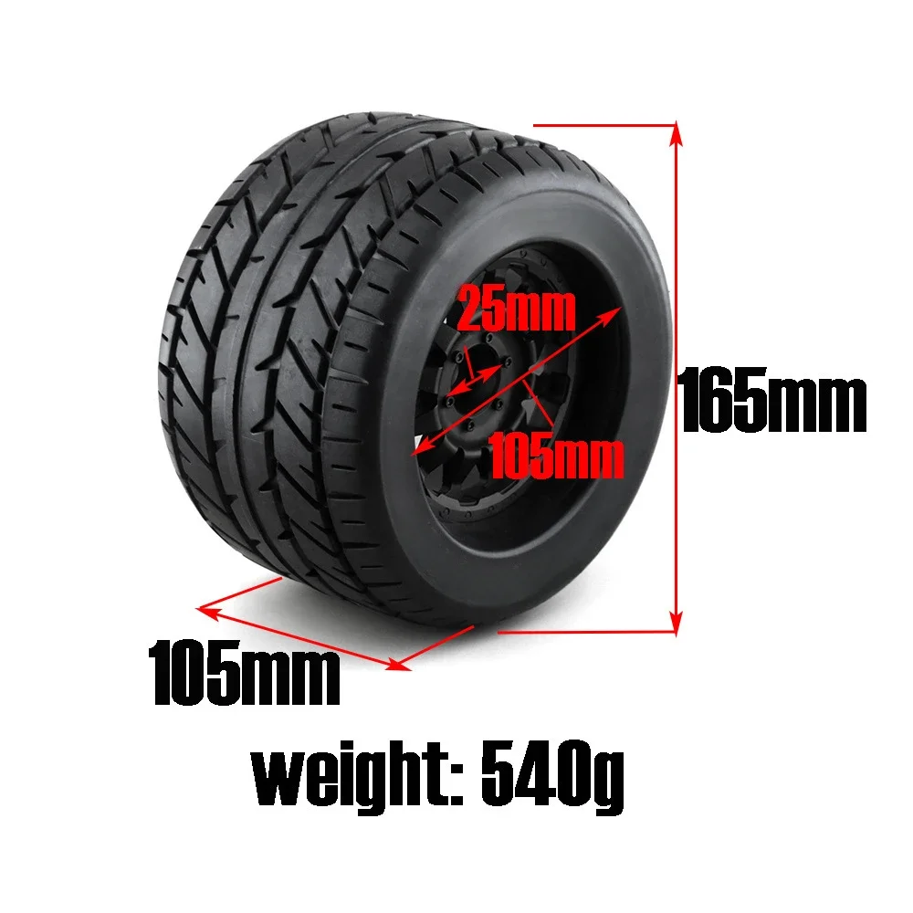 1/8 SCALE SUMMIT REVO XL MT Off Road Truck Wheels/Tires For TRAXXAS-S HPI Savage 5.9 4.6 Flux ARRMA MT410 3.8 MT E F TRUCK