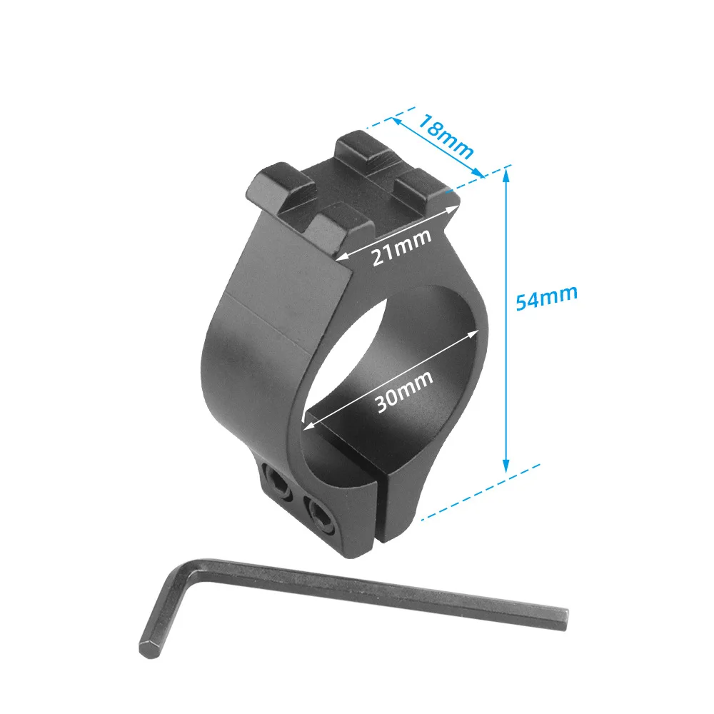 30/34/40mm Portata Anello di Montaggio Base Torcia Laser Sight Holder 55mm Ad Alta Ottica Cannocchiale Morsetto Del Tubo Pistola Giocattolo accessori