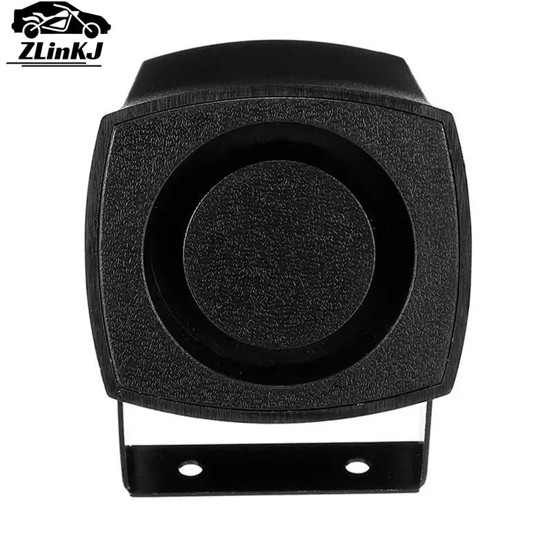 1pcs 6 tones surround Alarm Horn Car Police Fire Alarm Horn 12-24V Warning Loud Sound Truck Boat Siren